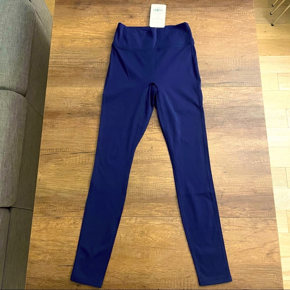 Fabletics Anywhere High-Waisted Leggings in Abyss, size S / NWT